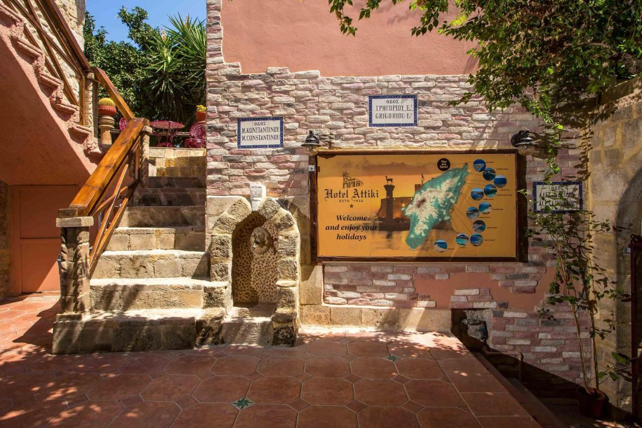 Attiki Hotel Rhodes City Eksteriør billede